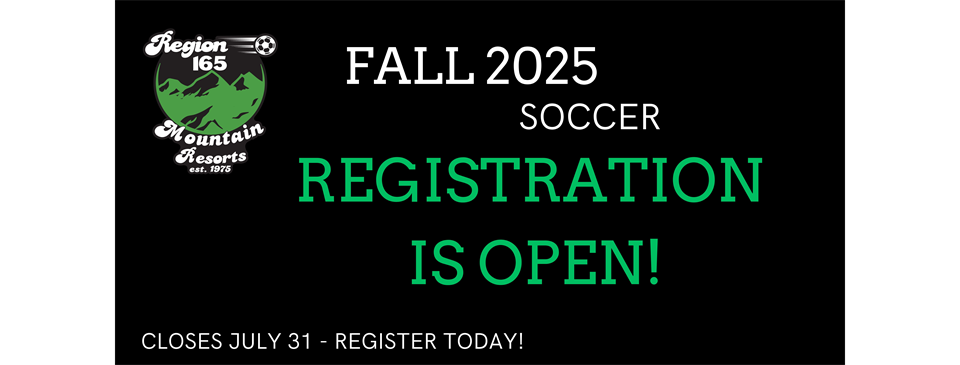 Fall Registration Open
