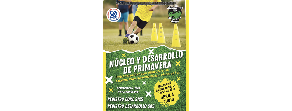 Inscripcion Abierta - Nucleo y Desarrollo de Primavera 2026