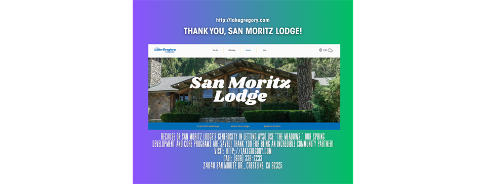SHOUT OUT TO FEATURED SPONSOR!